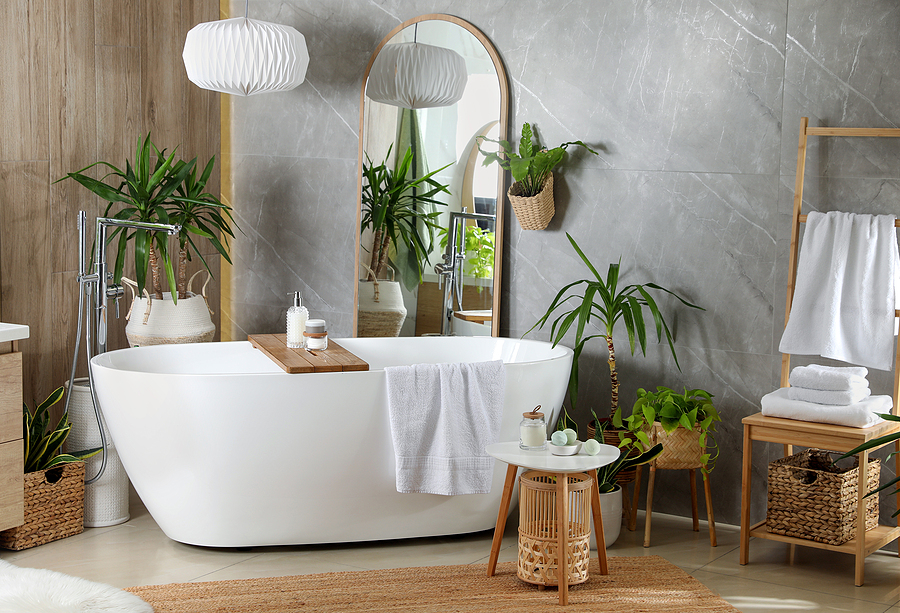 Bath Remodel Ideas - Add Plants
