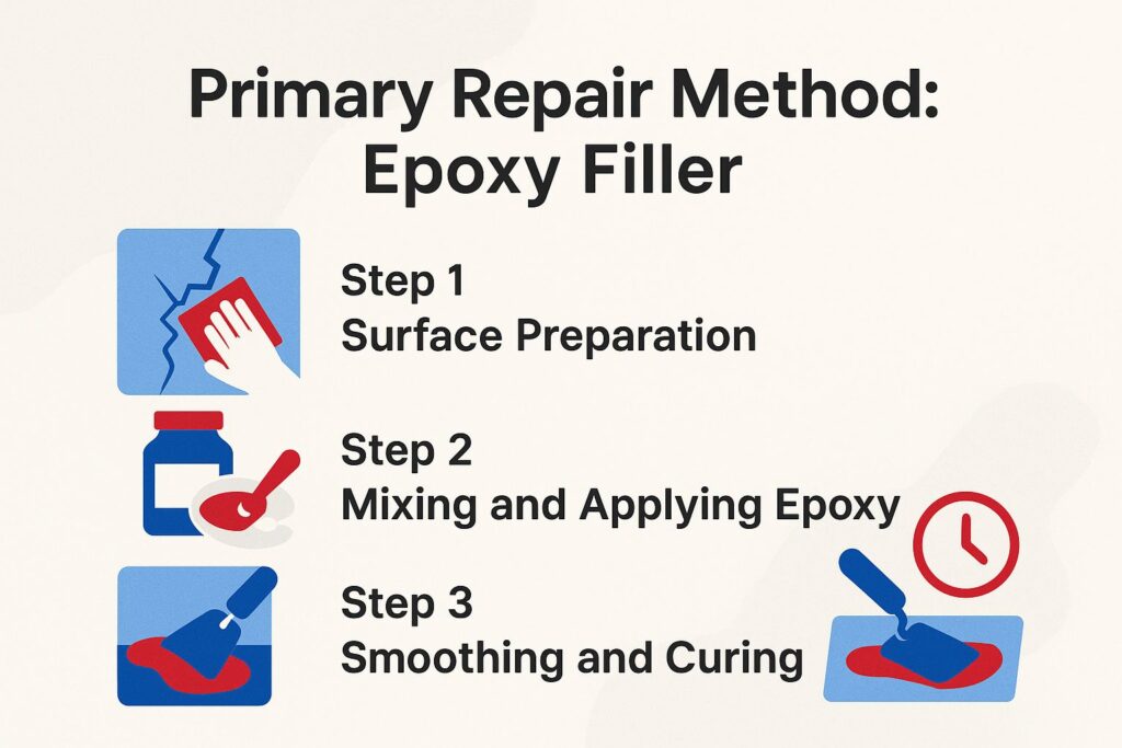 Primary Repair Method: Epoxy Filler